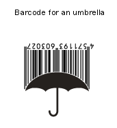 umbrella barcode